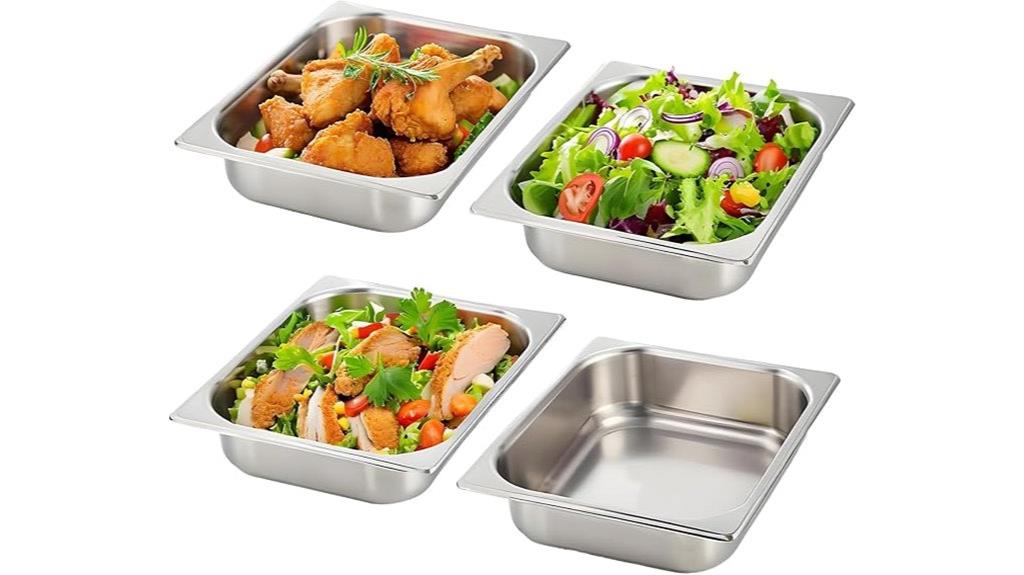 four pack hotel pans