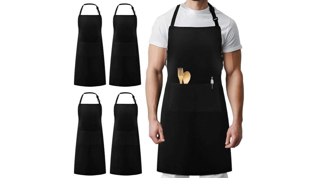 four pocket chef apron