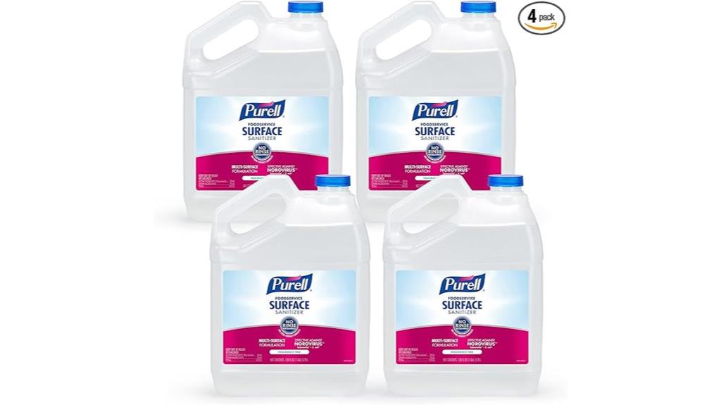 fragrance free food surface sanitizer