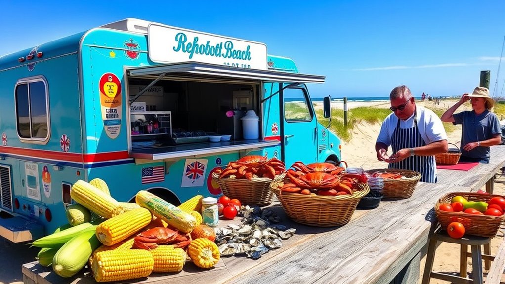 fresh local coastal seafood