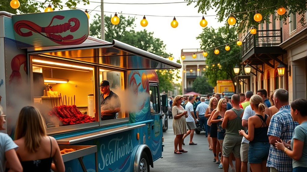 fresh seafood food truck options