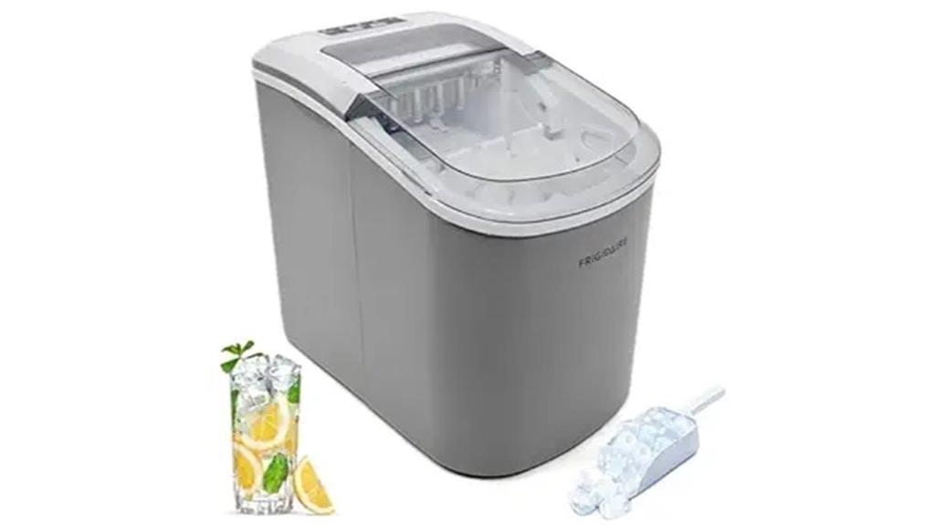frigidaire silver compact ice