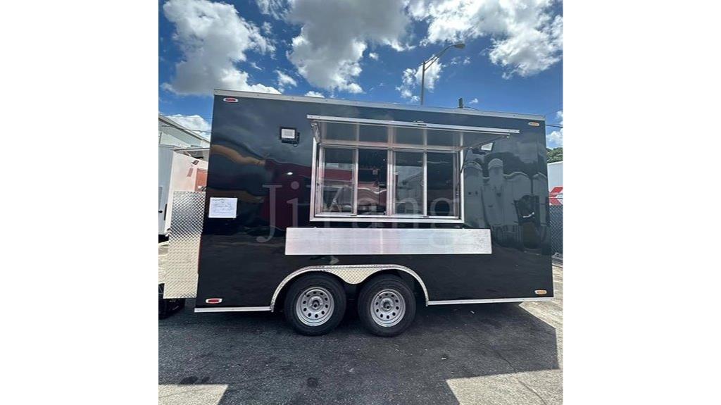 fully equipped food trailer