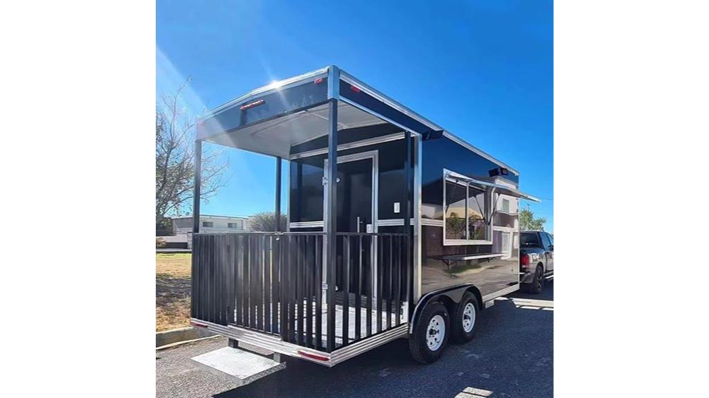 fully equipped mobile kitchen