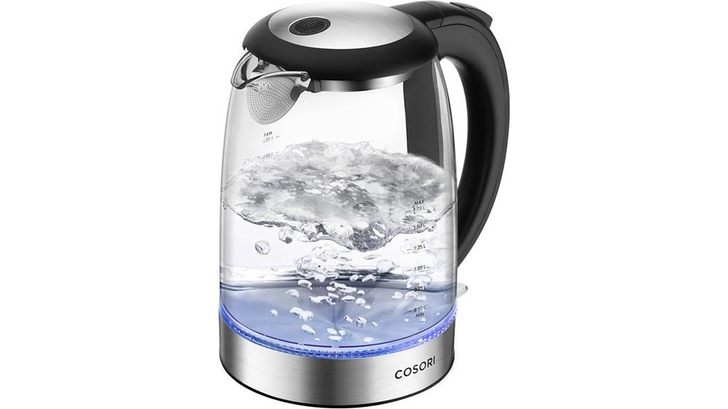 glass bodied 1 7l kettle