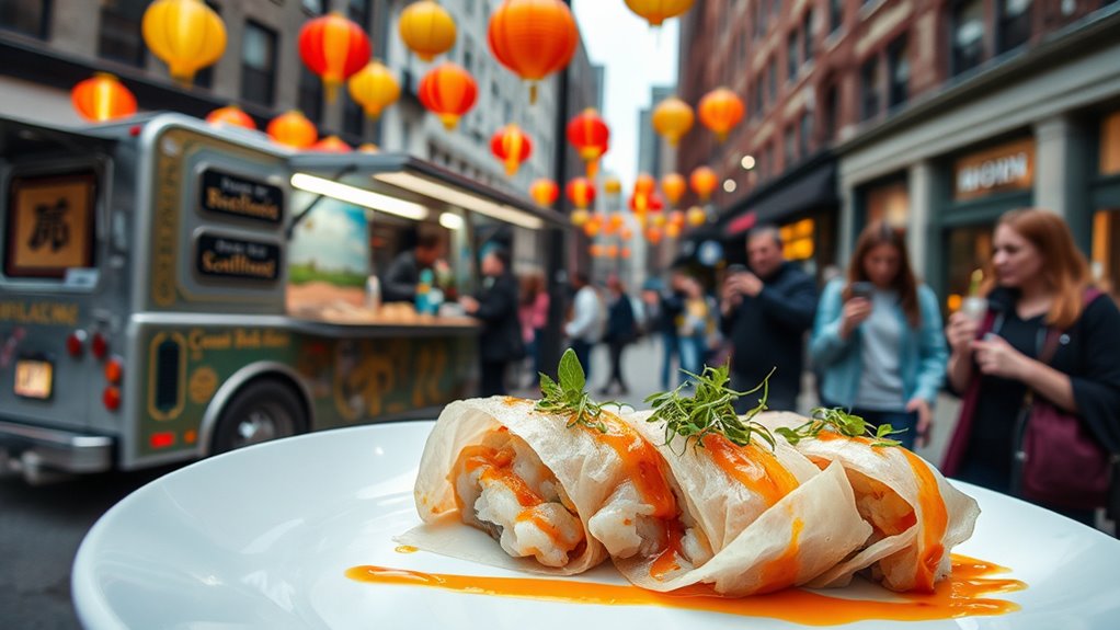 gourmet asian street snacks