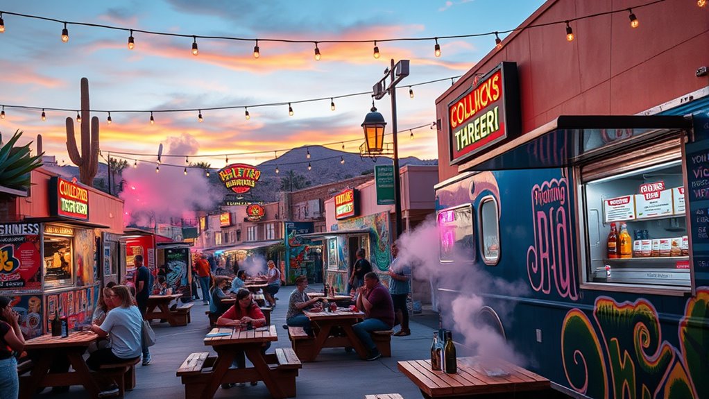 gourmet street food creations