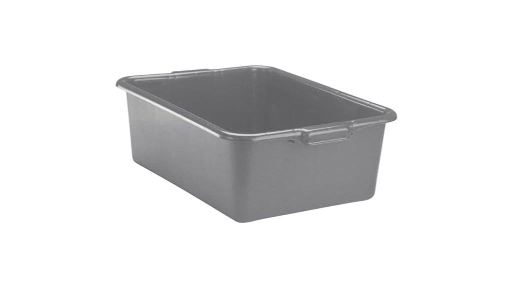 gray bus box dimensions