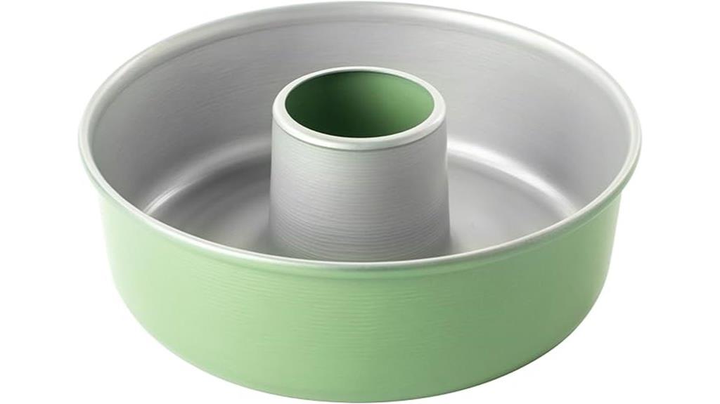 green aurora tube pan