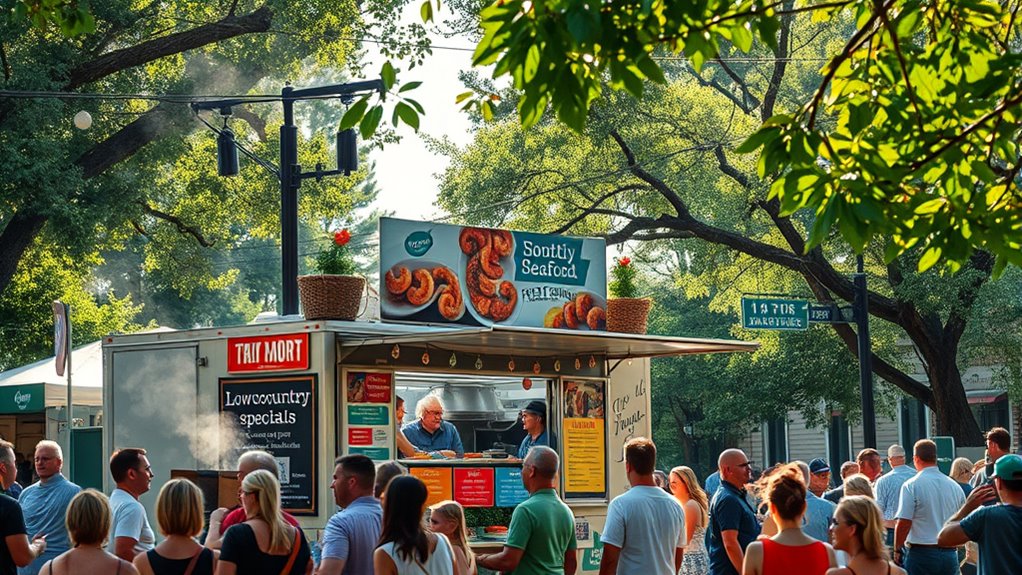 greenville lowcountry seafood trucks