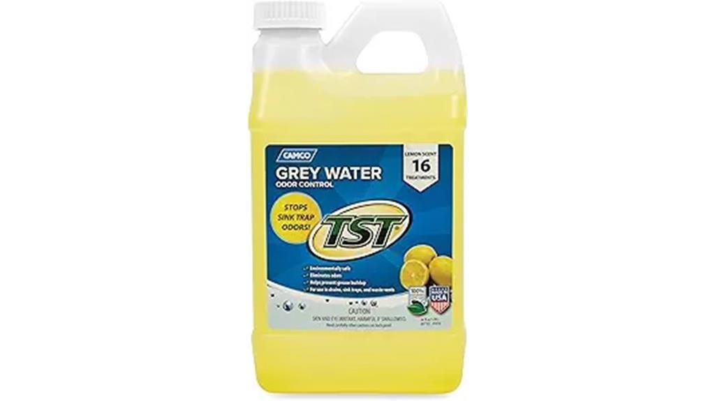 grey water odor treatment