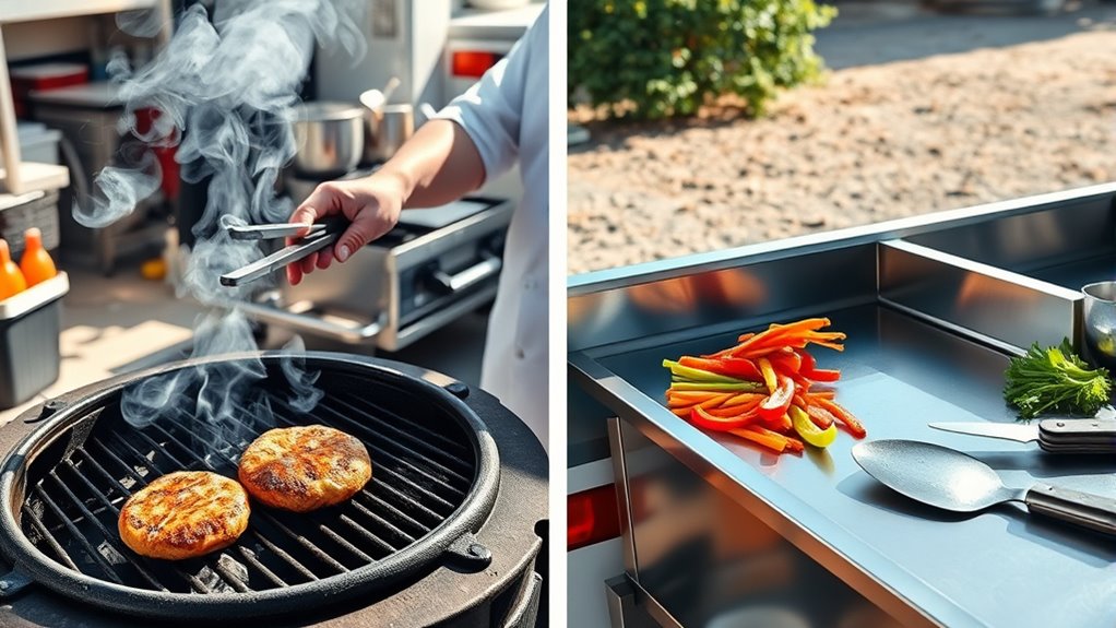 grill design and functionality