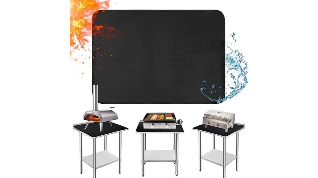 heatproof grill mat set