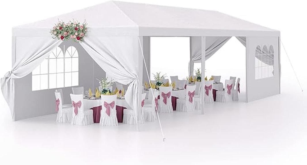 heavy duty 10x30 tent