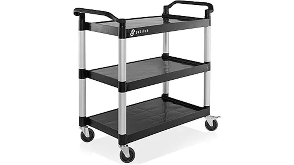 heavy duty 3 tier cart