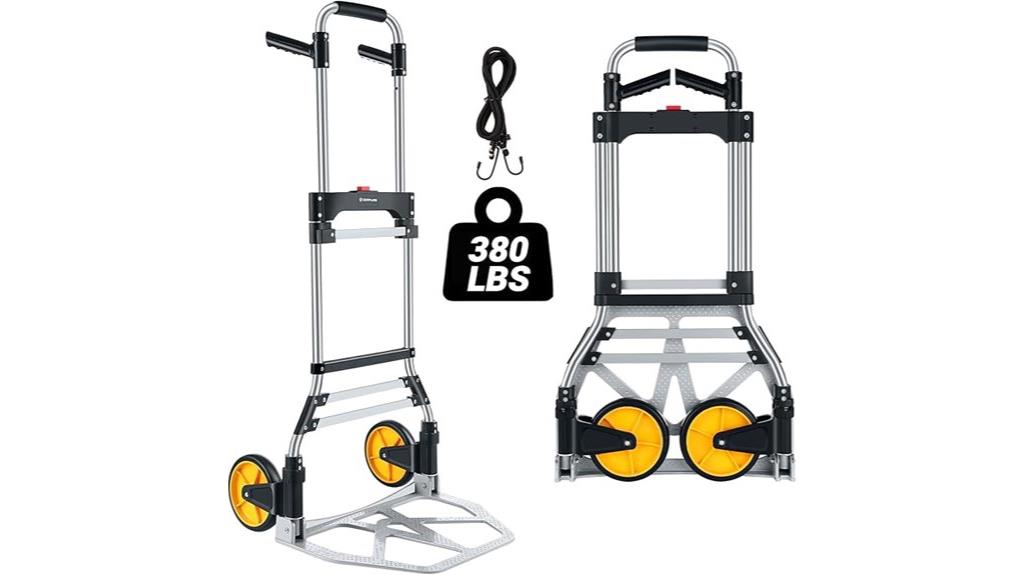 heavy duty aluminum hand truck