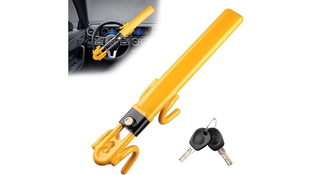 heavy duty car steering lock