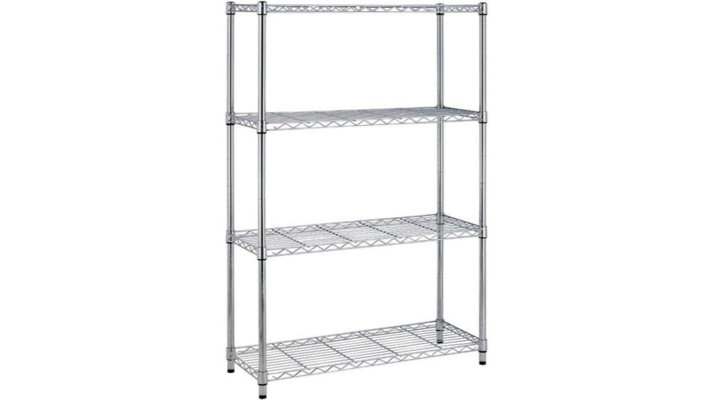 heavy duty chrome shelving