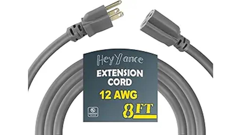 heavy duty outdoor extension cord