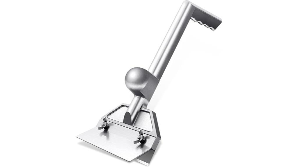 heavy duty stainless steel scraper