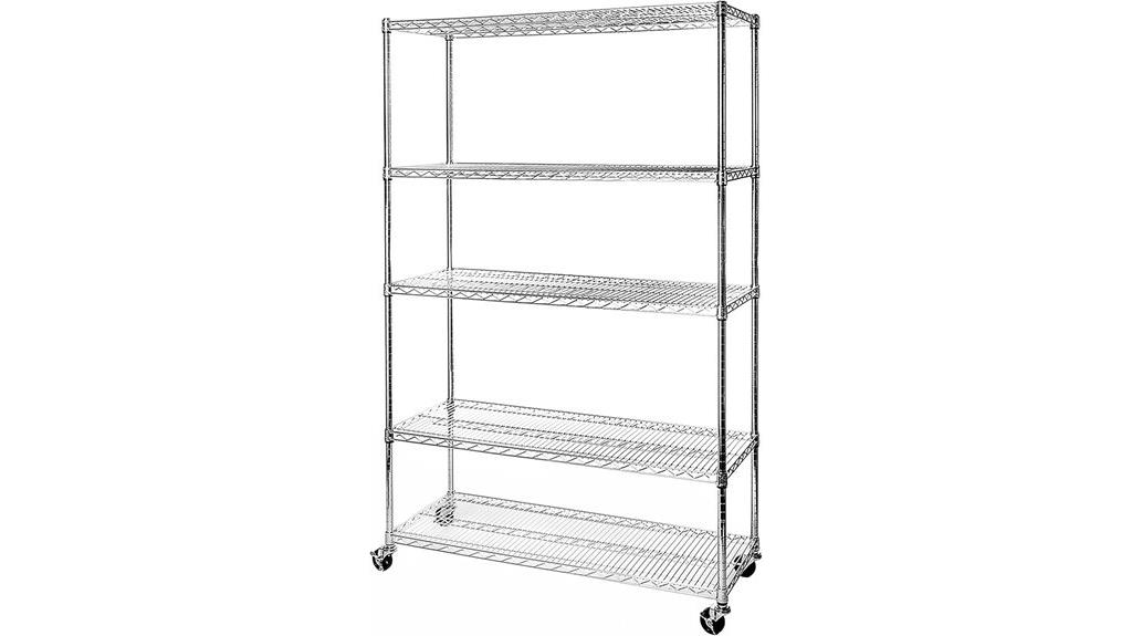 heavy duty steel wire rack
