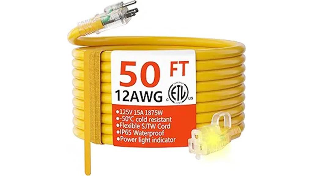 heavy duty waterproof extension