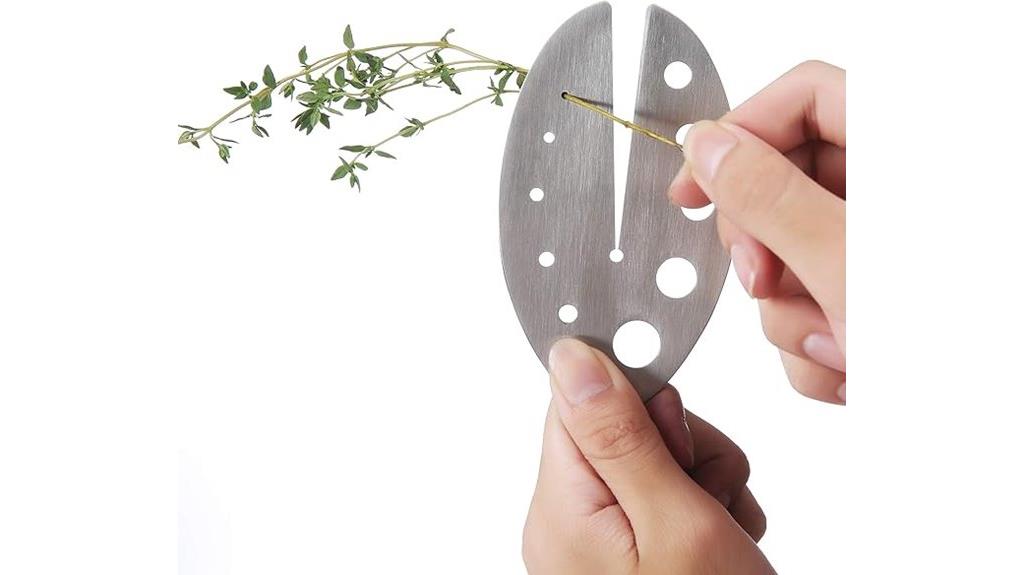 herb and greens stripping tool