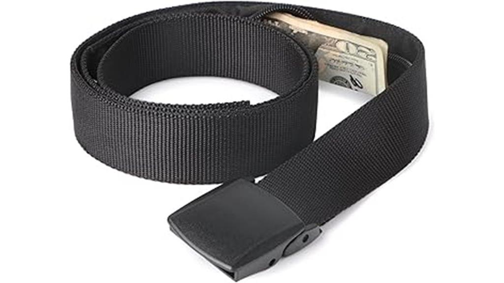 hidden pocket travel money belt