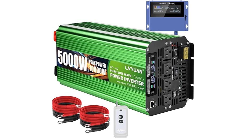 high capacity pure sine wave