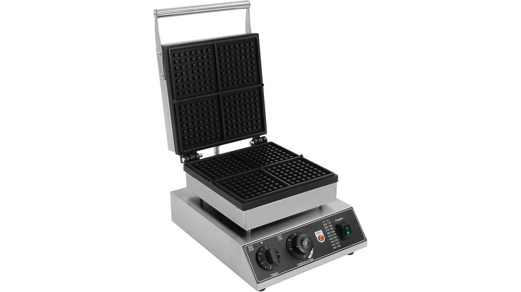 high power commercial waffle maker
