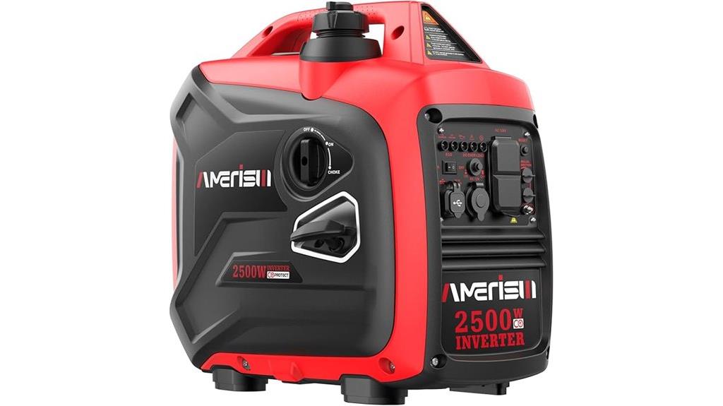 high power portable gas generator