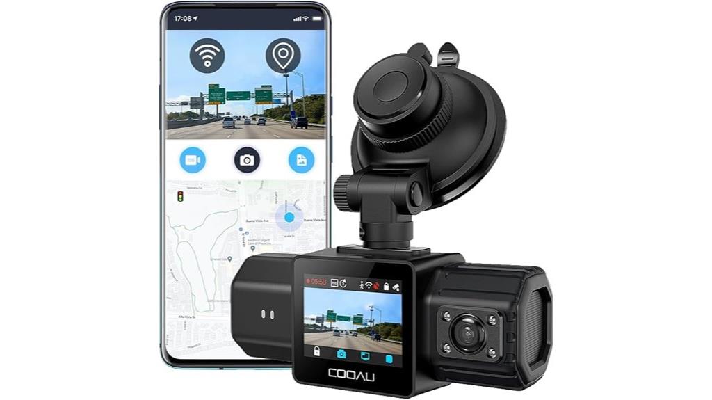 high resolution dual dash cam