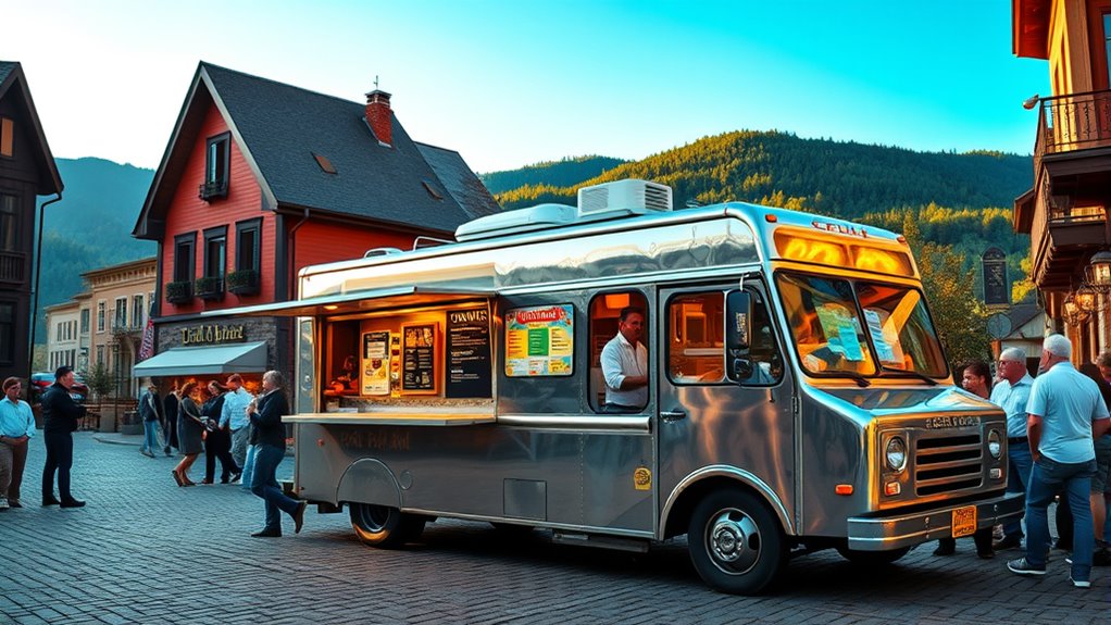 high traffic strategic food locations