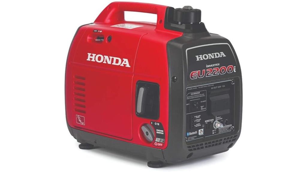 honda inverter generator with co minder