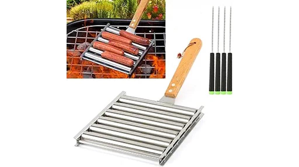 hot dog grill roller