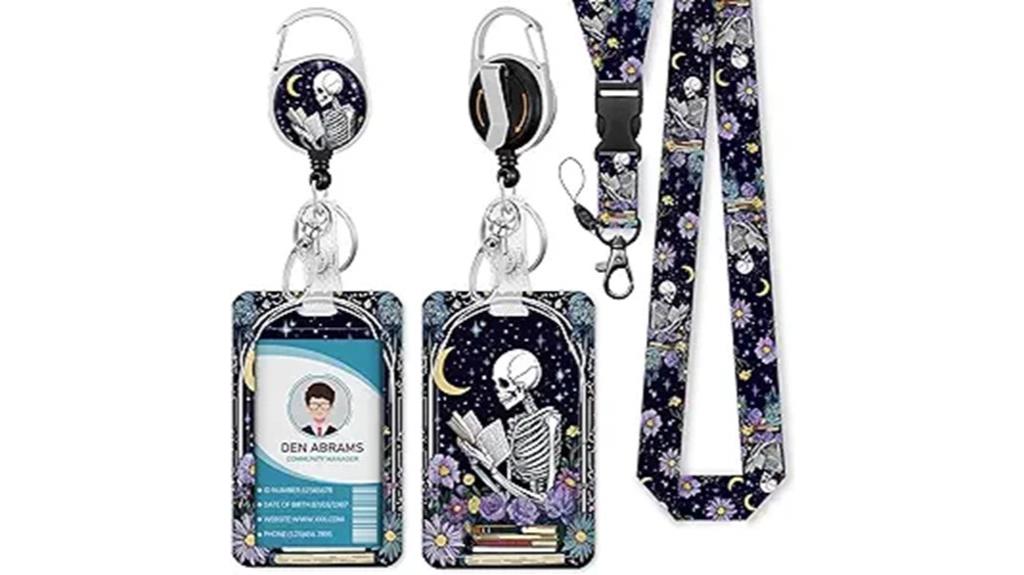 id badge retractable lanyard