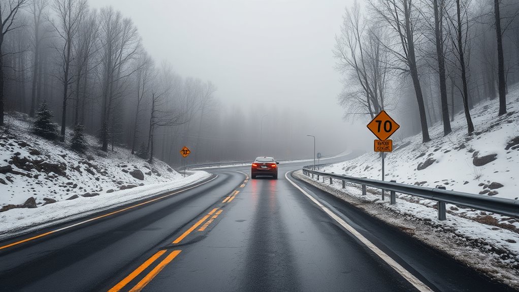 identify road hazards early