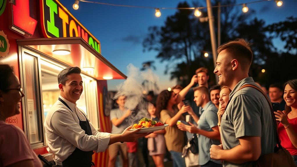 improve food truck customer service