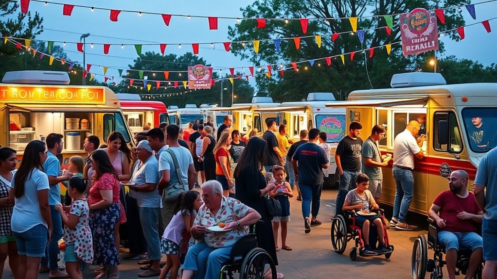 inclusive food festival experiences