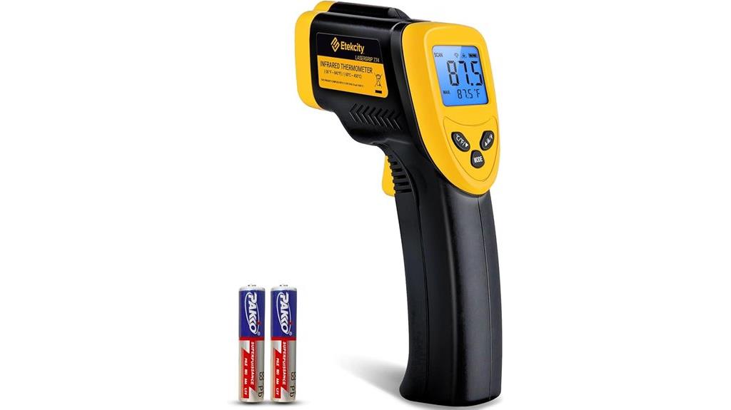 infrared laser temperature gun