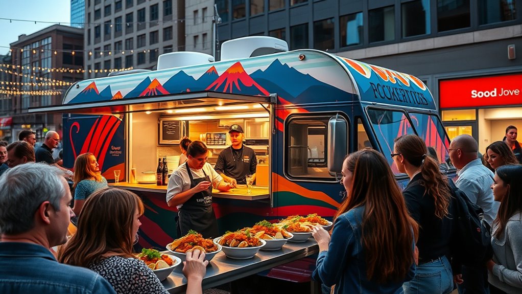 innovative diverse mobile cuisine