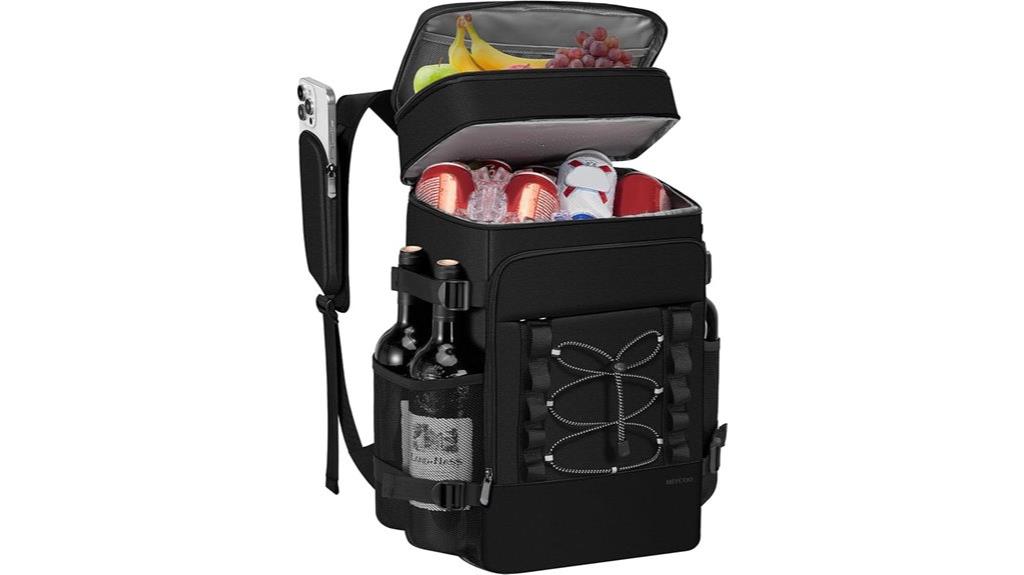 insulated backpack for cans