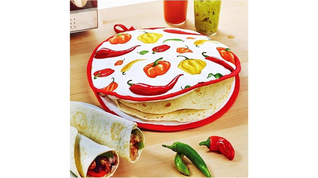insulated cloth taco warmer