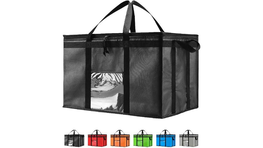 insulated delivery food bag