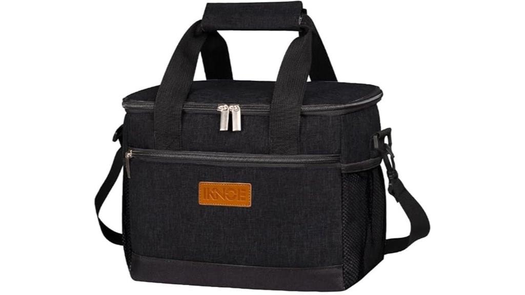 insulated foldable lunch bag