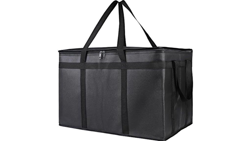 insulated food delivery bag
