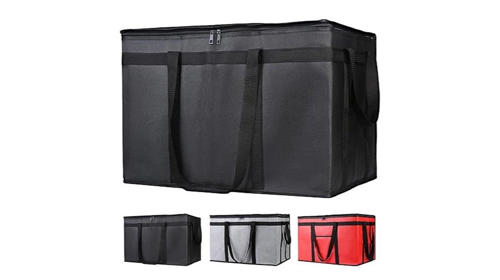 insulated grocery cooler tote
