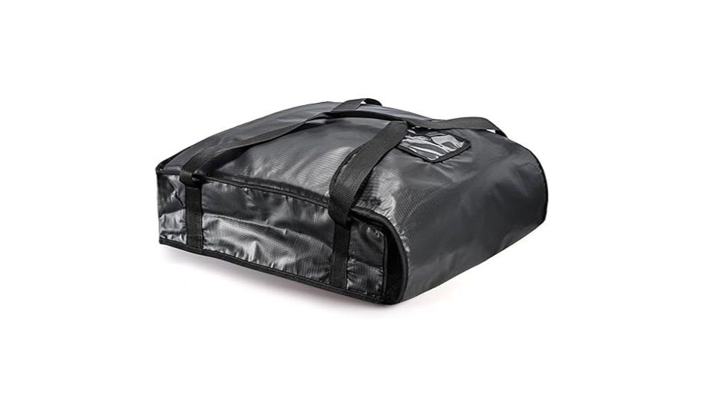 insulated pizza delivery bag