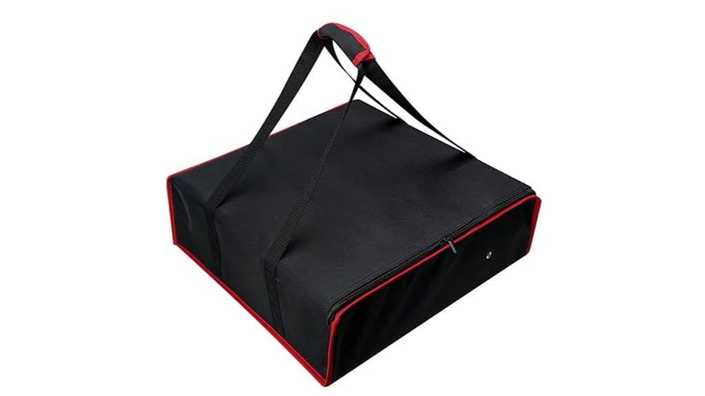 insulated pizza delivery bag