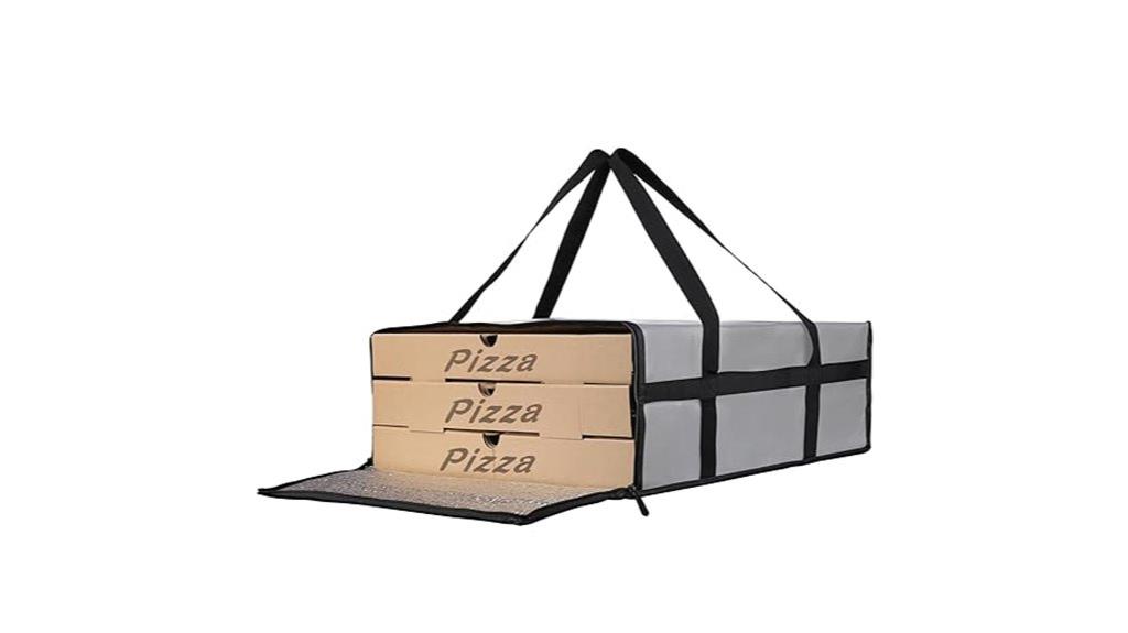 insulated pizza delivery bag